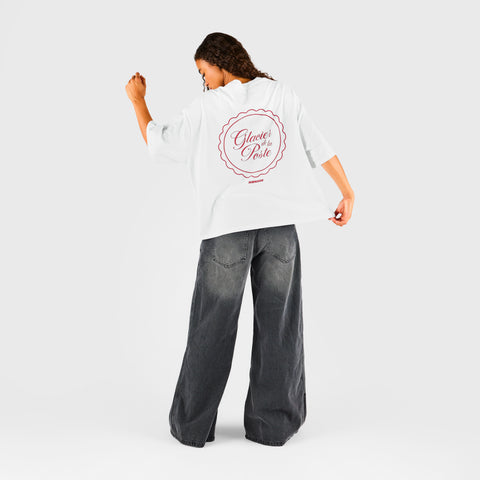 Glacier de la Poste x Suspicious / Glacier de la Poste x Suspicious Tee - White