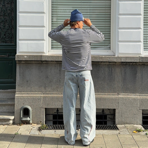 Fall / SSPCS Club Barrel Jeans - Bleached