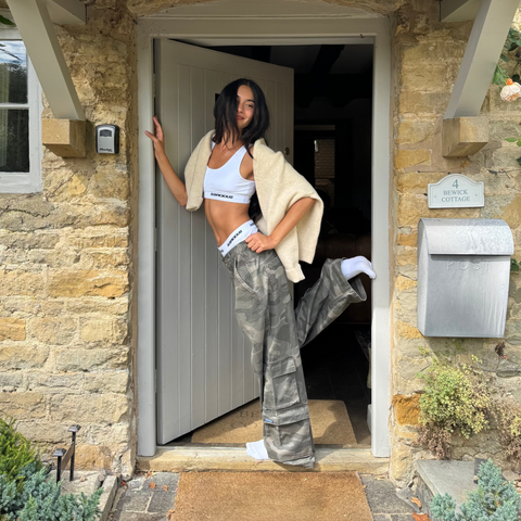 Basics / Basic Pocket Pants - Camo