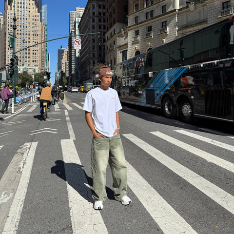 Fall / SSPCS Club Barrel Jeans - Washed Green