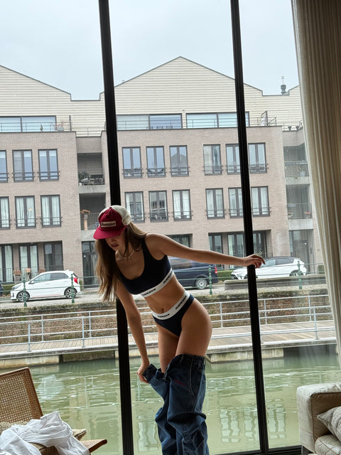 Polkaline / Suspicious Bralette - Nightfall