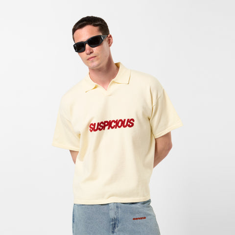 PL / Icon Knitted Polo - Dune