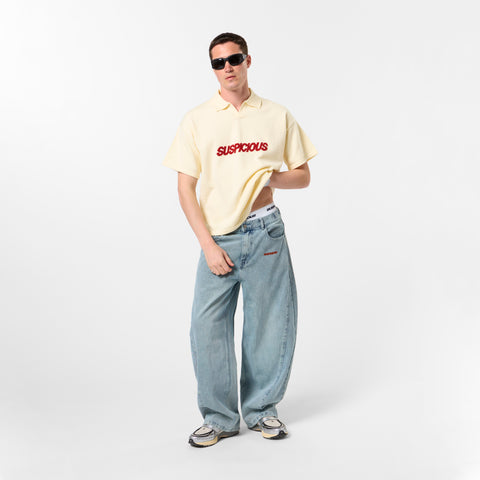 PL / Icon Knitted Polo - Dune