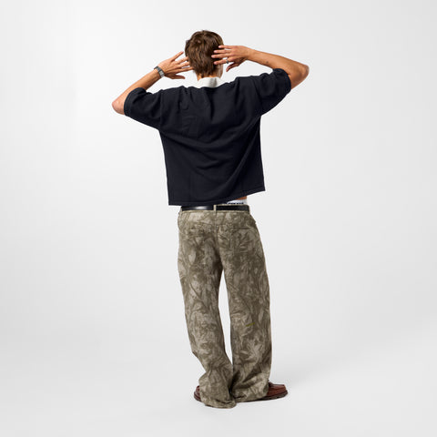 PL / Icon Knitted Polo - Nightfall