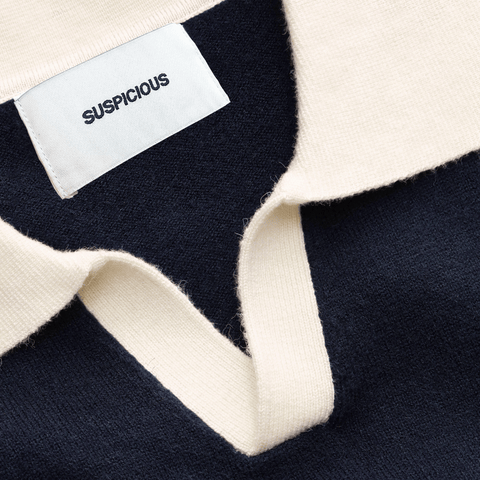 PL / Icon Knitted Polo - Nightfall