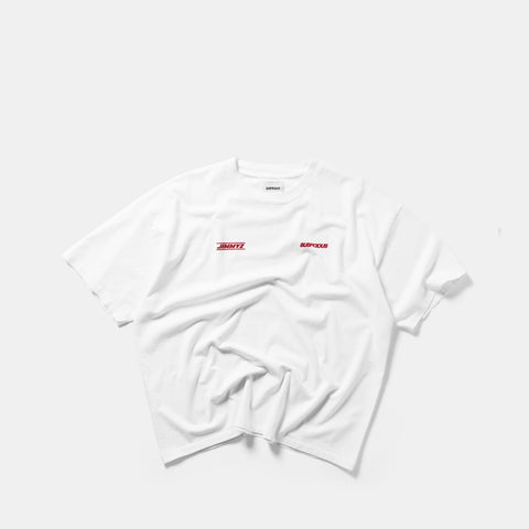 Jimmyz x Suspicious / Jimmyz x Suspicious Tee - White