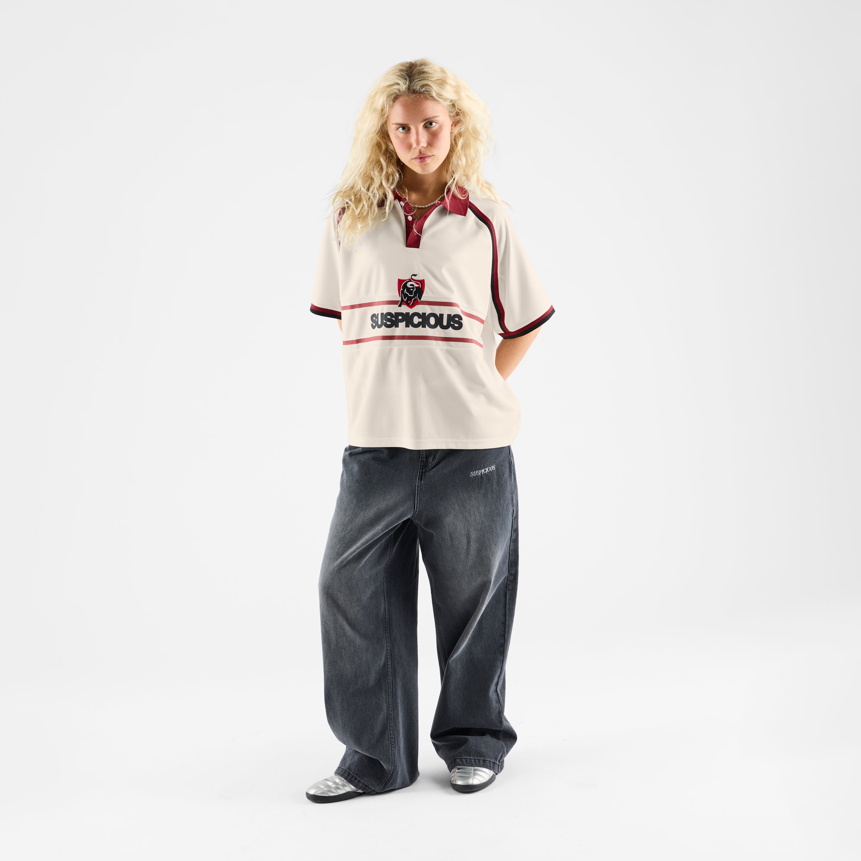 Jupiler Football Polo - Natural – Suspicious Antwerp