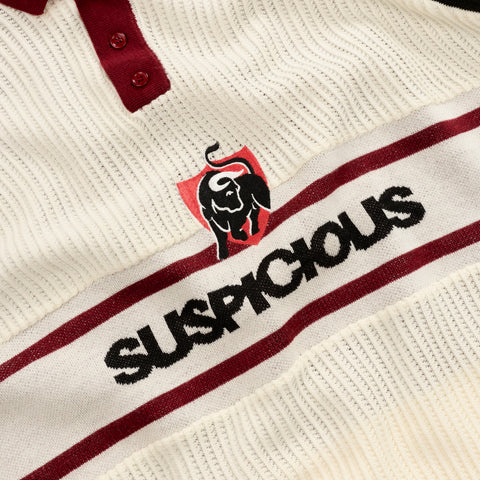 Football / Jupiler Knitted Football Longsleeve Polo - Natural
