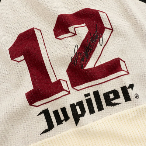 Football / Jupiler Knitted Football Longsleeve Polo - Natural