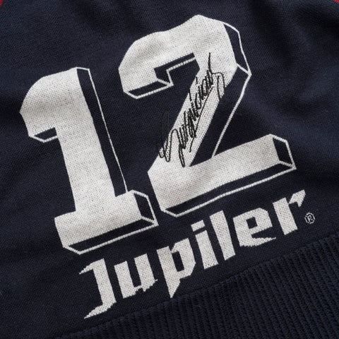 Football / Jupiler Knitted Football Longsleeve Polo - Nightfall