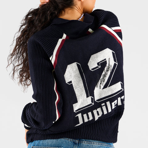 Football / Jupiler Knitted Football Longsleeve Polo - Nightfall