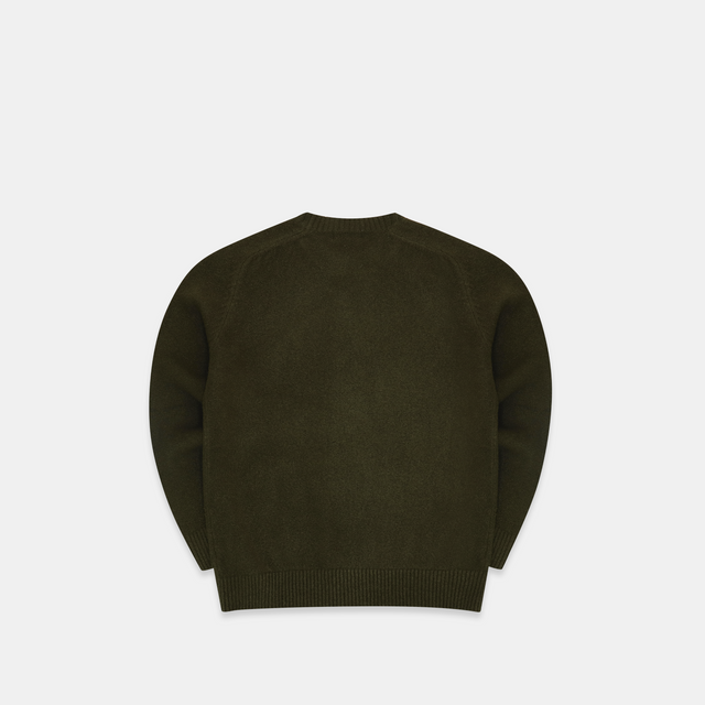 (Fall / Winter '23) The Knitted Sweat - Army