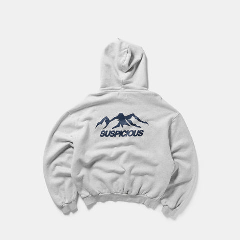 Winter 1 / Landscape Hoodie - Ash