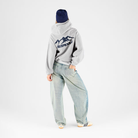 Winter 1 / Landscape Hoodie - Ash