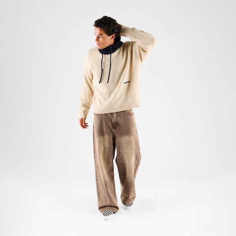 Winter 1 / Landscape Knitted Sweat - Dune