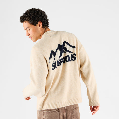 Winter 1 / Landscape Knitted Sweat - Dune