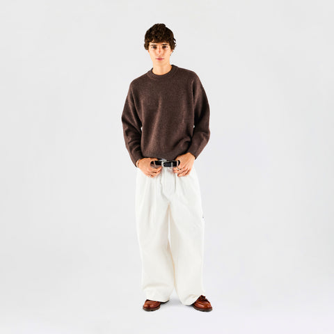 Fall 1 / Landscape Knitted Sweat - Espresso