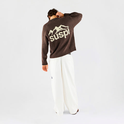 Fall 1 / Landscape Knitted Sweat - Espresso