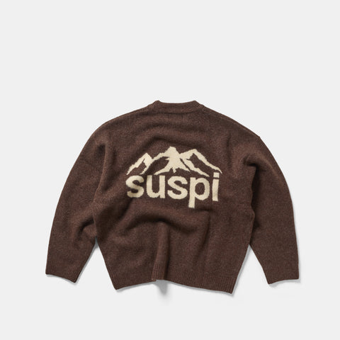 Fall 1 / Landscape Knitted Sweat - Espresso