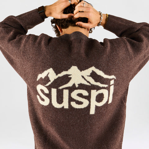 Fall 1 / Landscape Knitted Sweat - Espresso