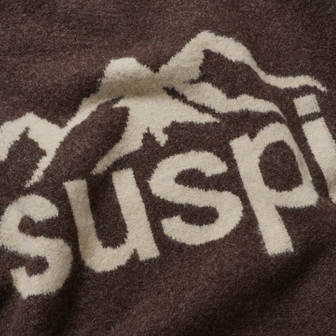 Fall 1 / Landscape Knitted Sweat - Espresso