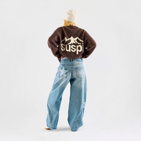Fall 1 / Landscape Knitted Sweat - Espresso