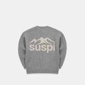 PL / Landscape Knitted Sweat - Heather Grey