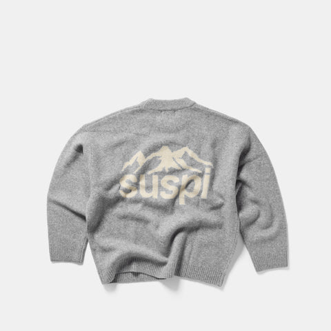 Fall 1 / Landscape Knitted Sweat - Heather Grey