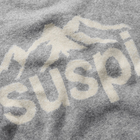 Fall 1 / Landscape Knitted Sweat - Heather Grey