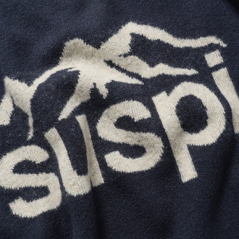 Fall 1 / Landscape Knitted Sweat - Navy