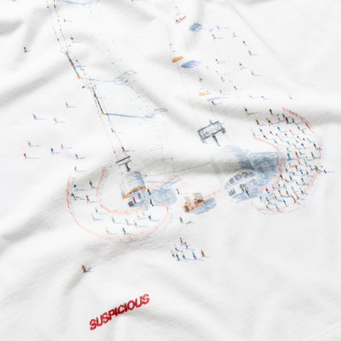 Winter 1 / Last Lift in 5 Tee - White