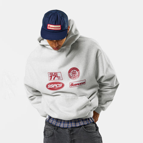 Off Season / Line Up Hoodie - Ash