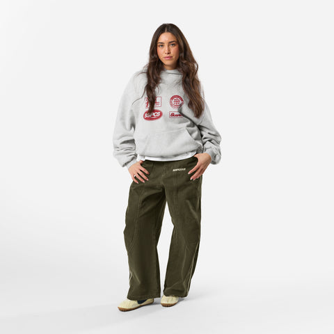 Off Season / Line Up Hoodie - Ash