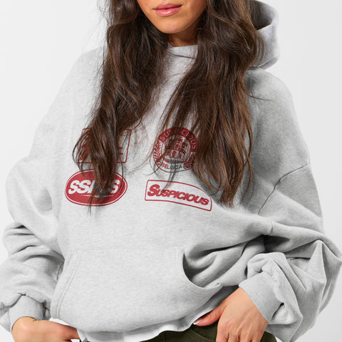 Off Season / Line Up Hoodie - Ash