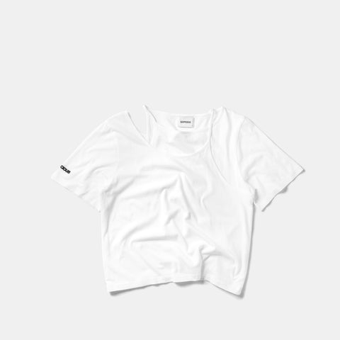 Core / Mark W Double Tee - White