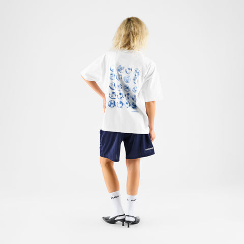 Football / Match Balls Tee - White