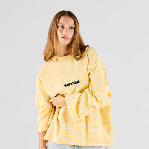 Summer Breeze / Mirror Striped Longsleeve - Butter