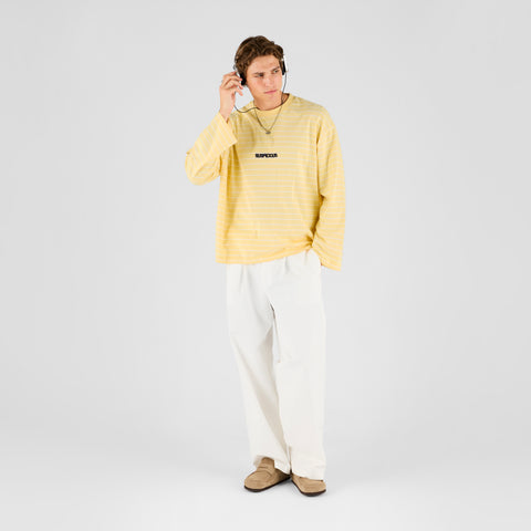 Summer Breeze / Mirror Striped Longsleeve - Butter