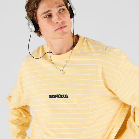 Summer Breeze / Mirror Striped Longsleeve - Butter