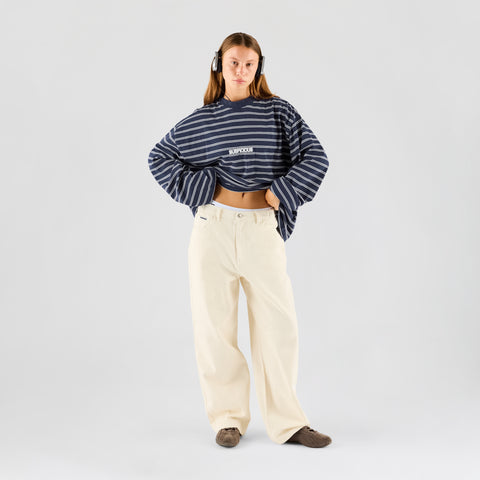 Summer Breeze / Mirror Striped Longsleeve - Nightfall