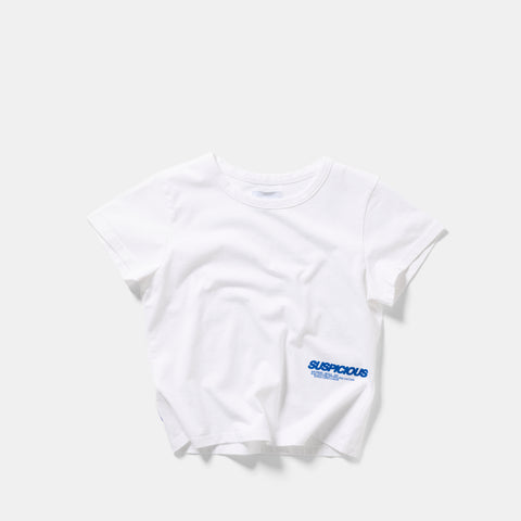 +351 Cotton / New Essentials Baby Tee - White