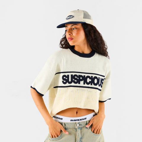 Football / Nr 17 Knitted Jersey - Natural