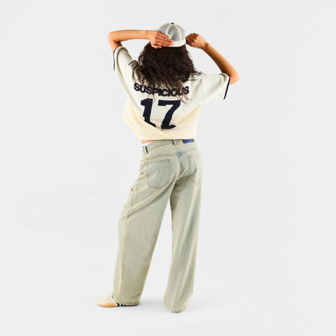 Football / Nr 17 Knitted Jersey - Natural