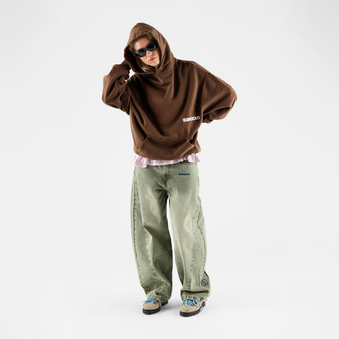 UTR Store Opening / Offline Block Party Hoodie - Coffee