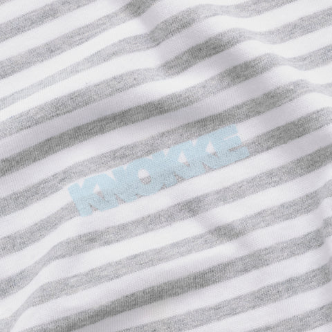 Knokke / Offline Block Party Striped Longsleeve - Ash & White
