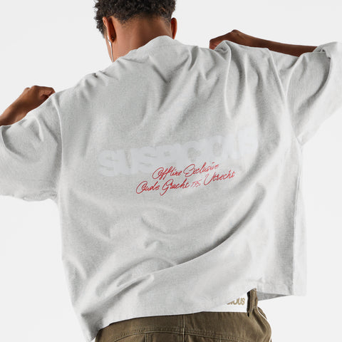UTR Store Opening / Offline Block Party Tee - Neutral Heather