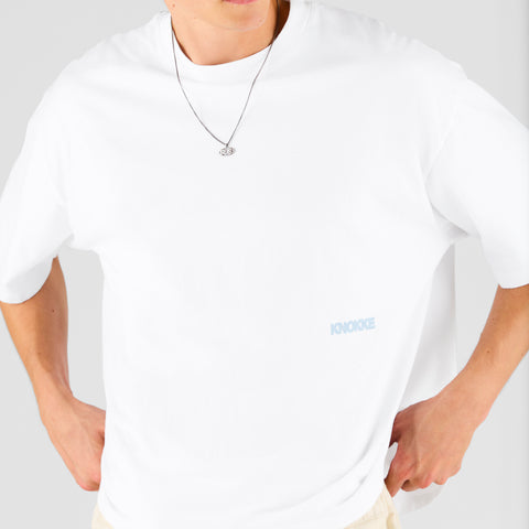 Knokke / Offline Block Party Tee - White