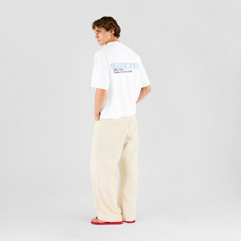 Knokke / Offline Block Party Tee - White