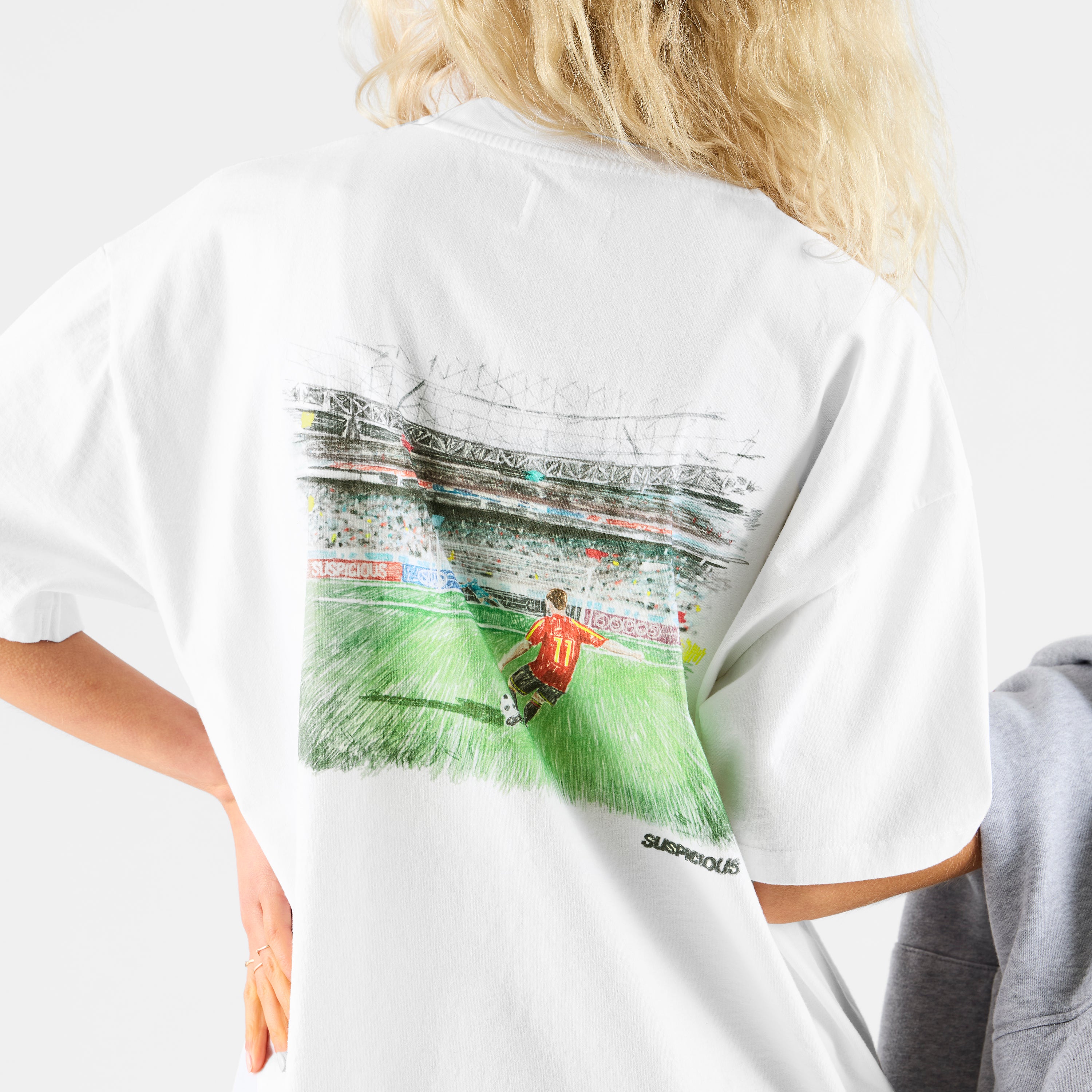 On The Spot Tee - White – Suspicious Antwerp