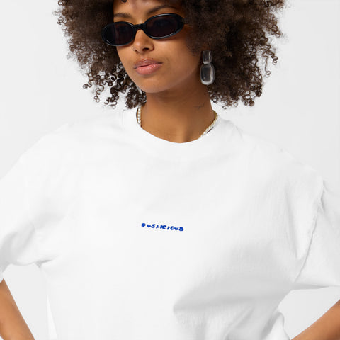 GTD / Paint Brush Tee - White